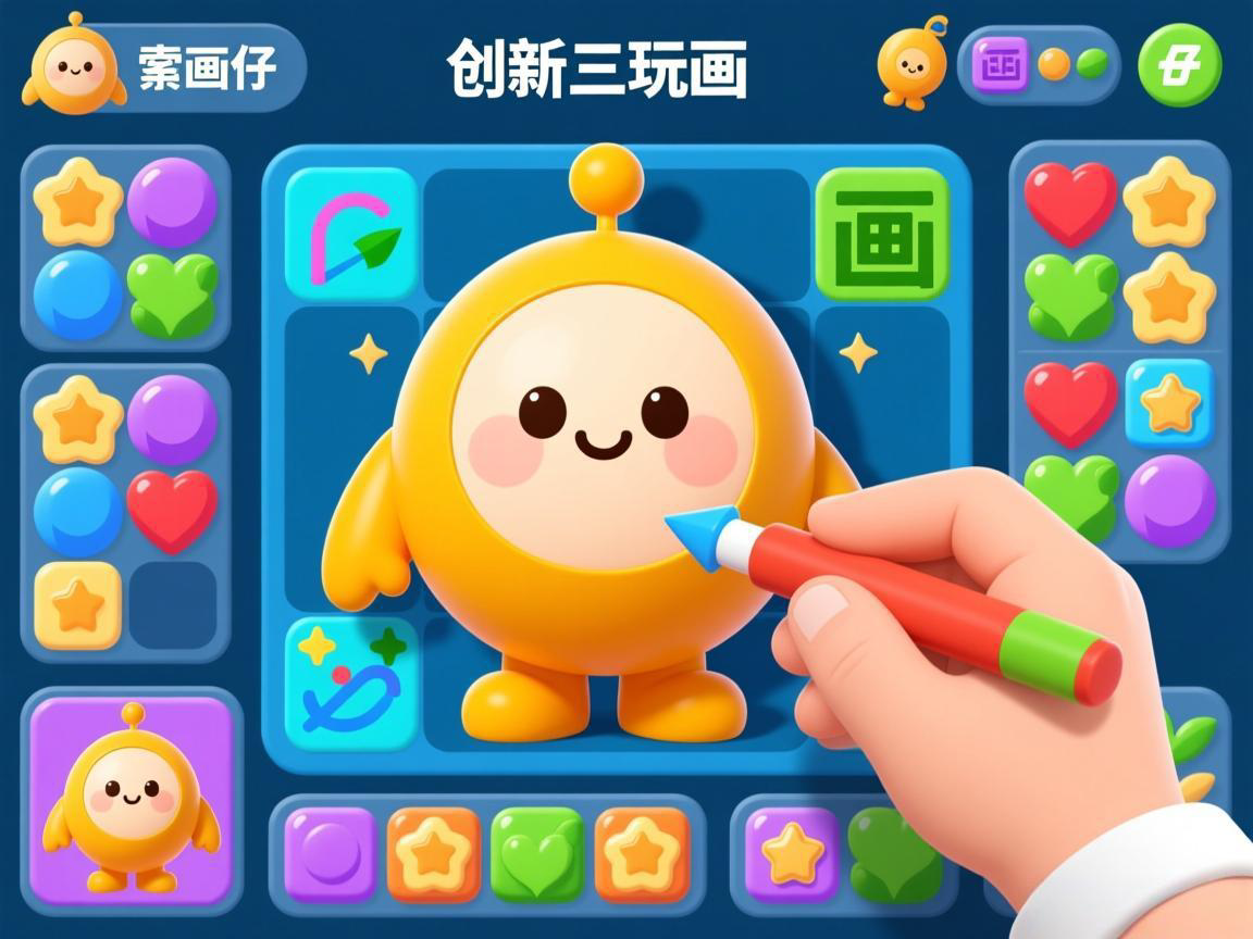 蛋仔画画:创新三消玩法解压新体验 蛋仔画画:创新三消玩法解压新体验