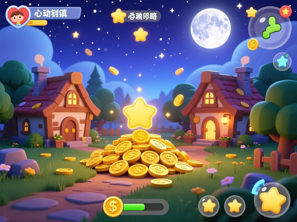 新手速通心动小镇:金币满月星攻略 新手速通心动小镇:金币满月星攻略