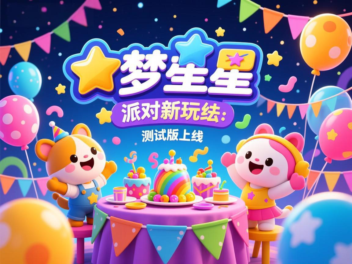 圆梦之星测试版上线:派对新玩法 圆梦之星测试版上线:派对新玩法