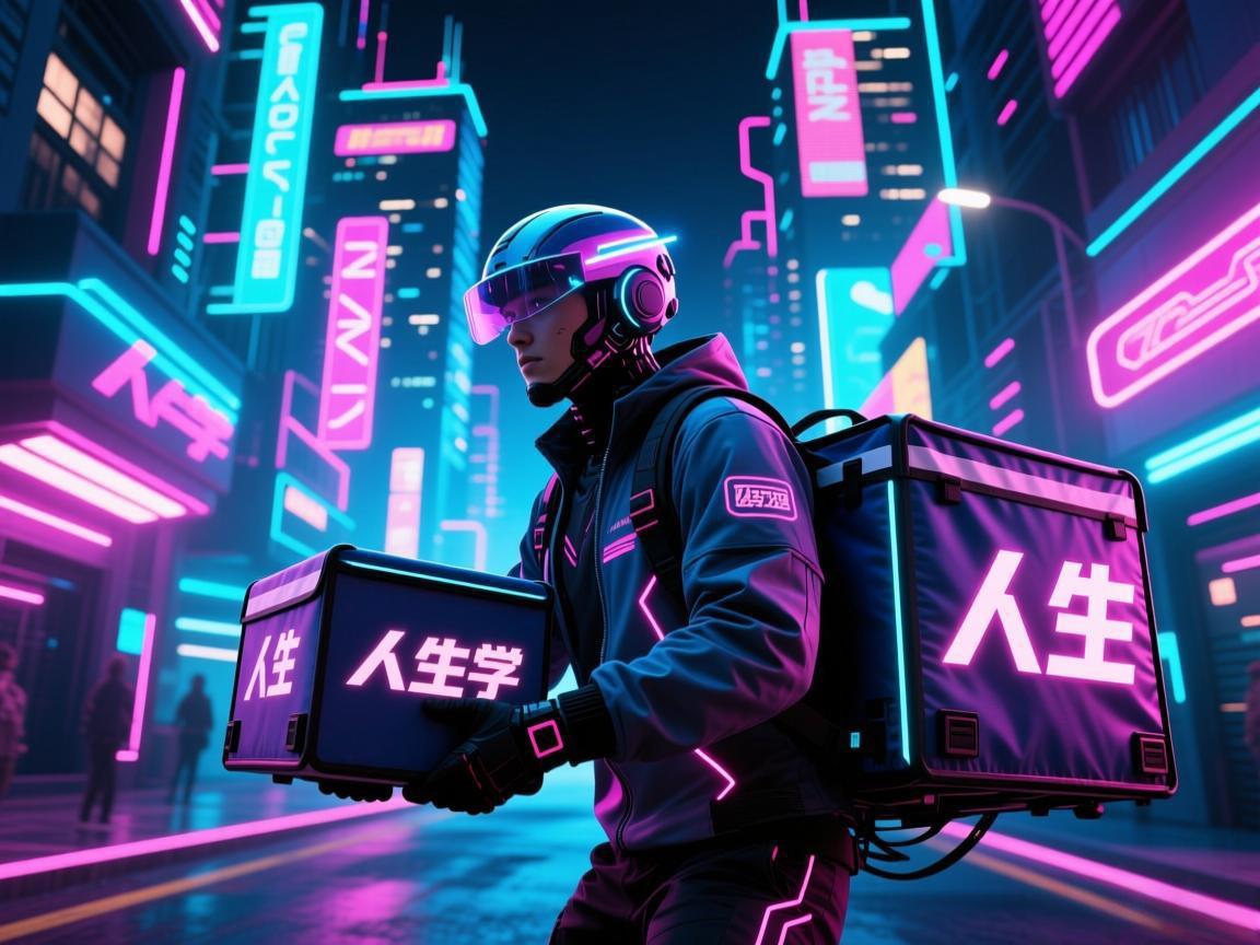 霓虹人生:赛博都市三消跑腿体验 霓虹人生:赛博都市三消跑腿体验