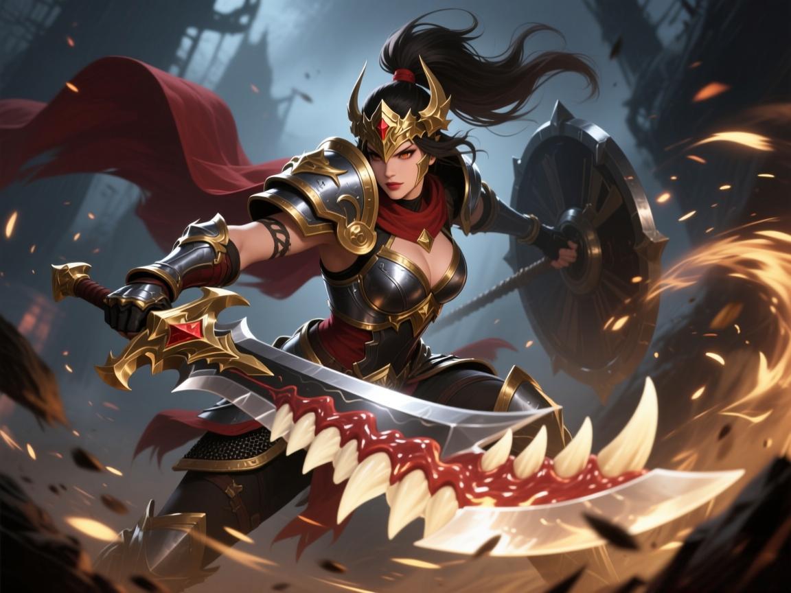长牙回旋斩打女武神心得