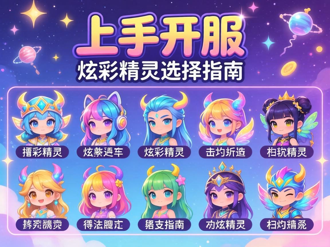 落手开服炫彩精灵选择指南