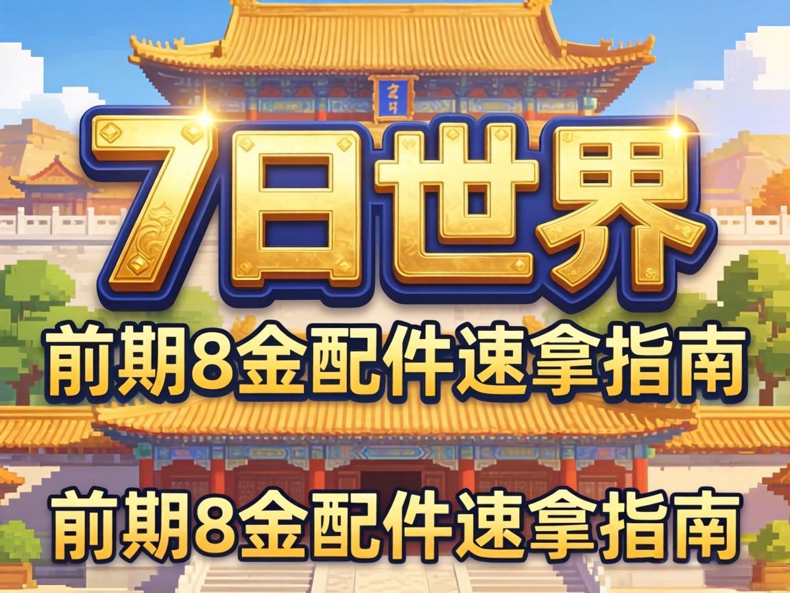 《7日世界》前期8金配件速拿指南