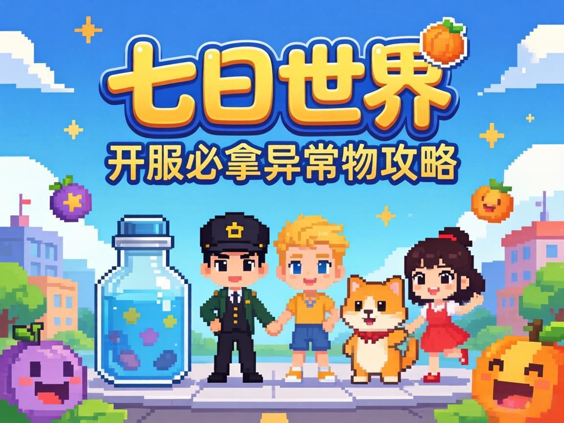 七日世界开服必拿异常物攻略