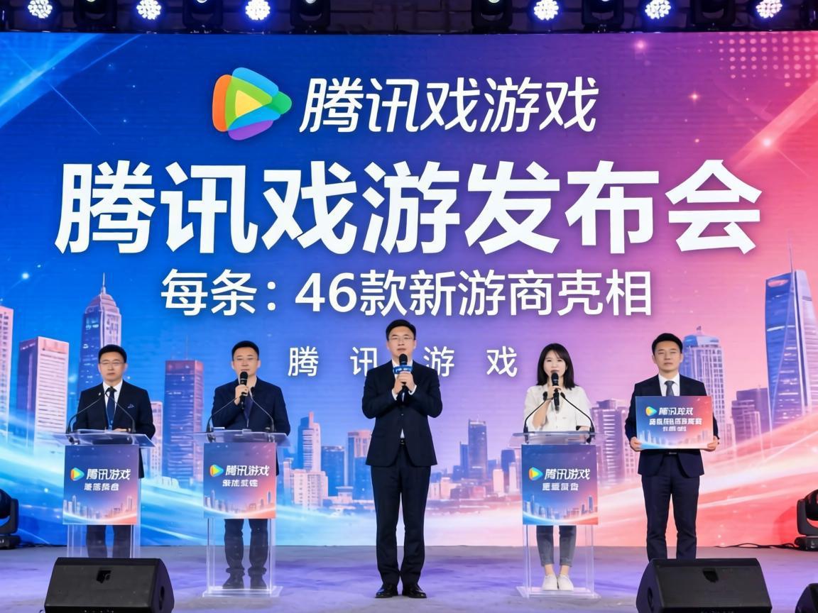 腾讯游戏发布会46款新游亮相
