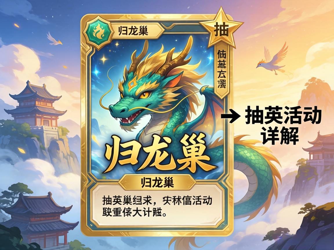 《归龙巢》预抽卡活动详解