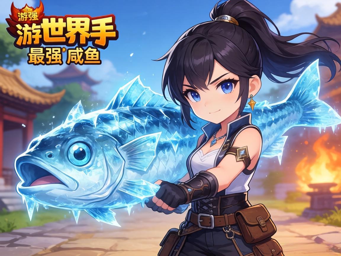 QQ世界手游最强近战武器：冰冻咸鱼