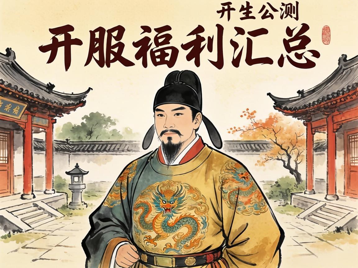 明朝公测开服福利汇总