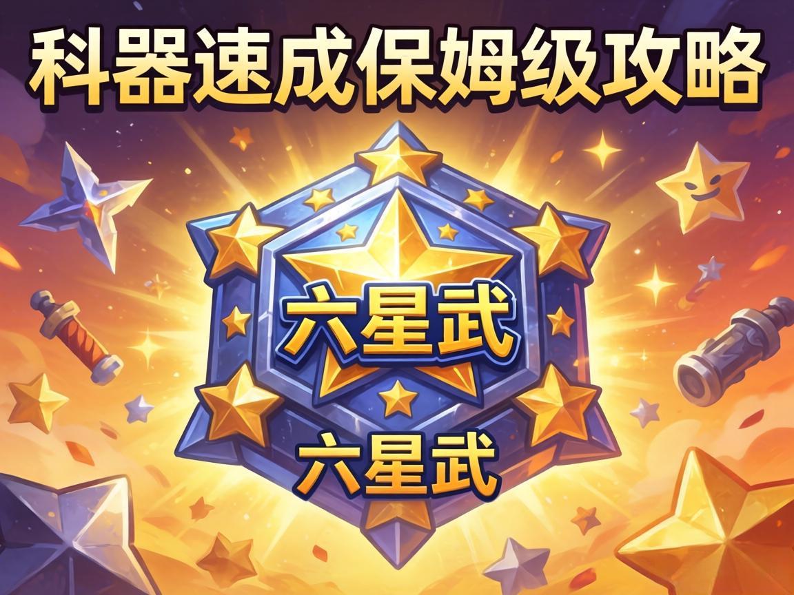双六星武器速成保姆级攻略