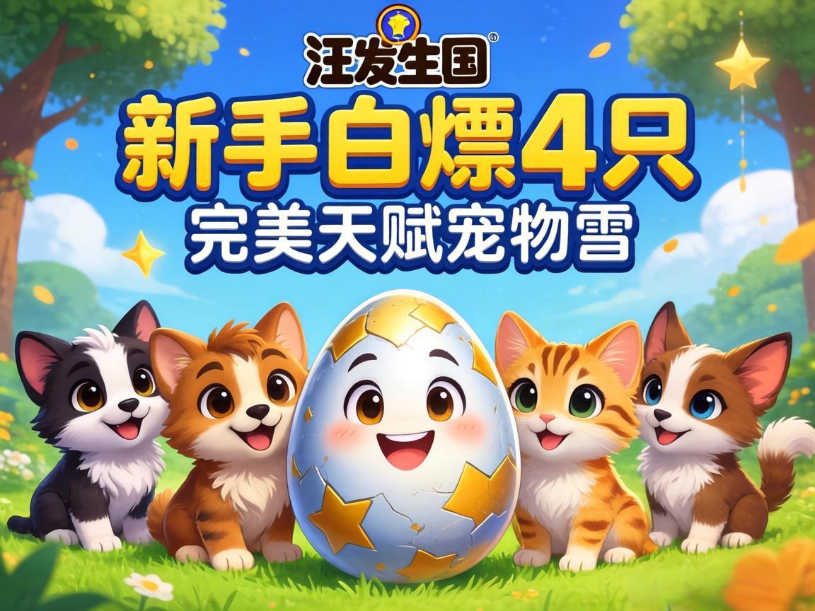 洛克王国新手白嫖4只完美天赋宠物蛋 洛克王国新手白嫖4只完美天赋宠物蛋