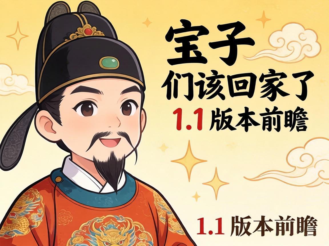 明朝宝子们该回家了1.1版本前瞻 明朝宝子们该回家了1.1版本前瞻