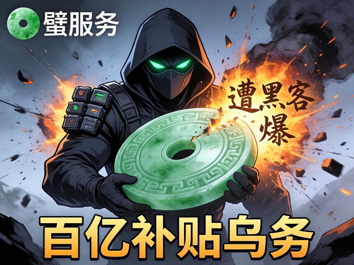 玉璧服务器遭黑客爆破引发百亿补贴乌龙