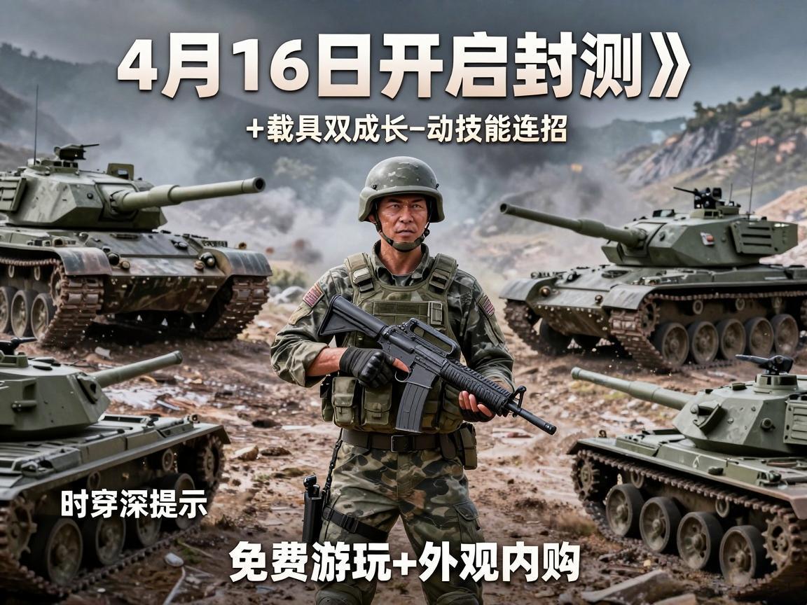 《坦克世界热点》4月16日开测 《坦克世界热点》4月16日开测