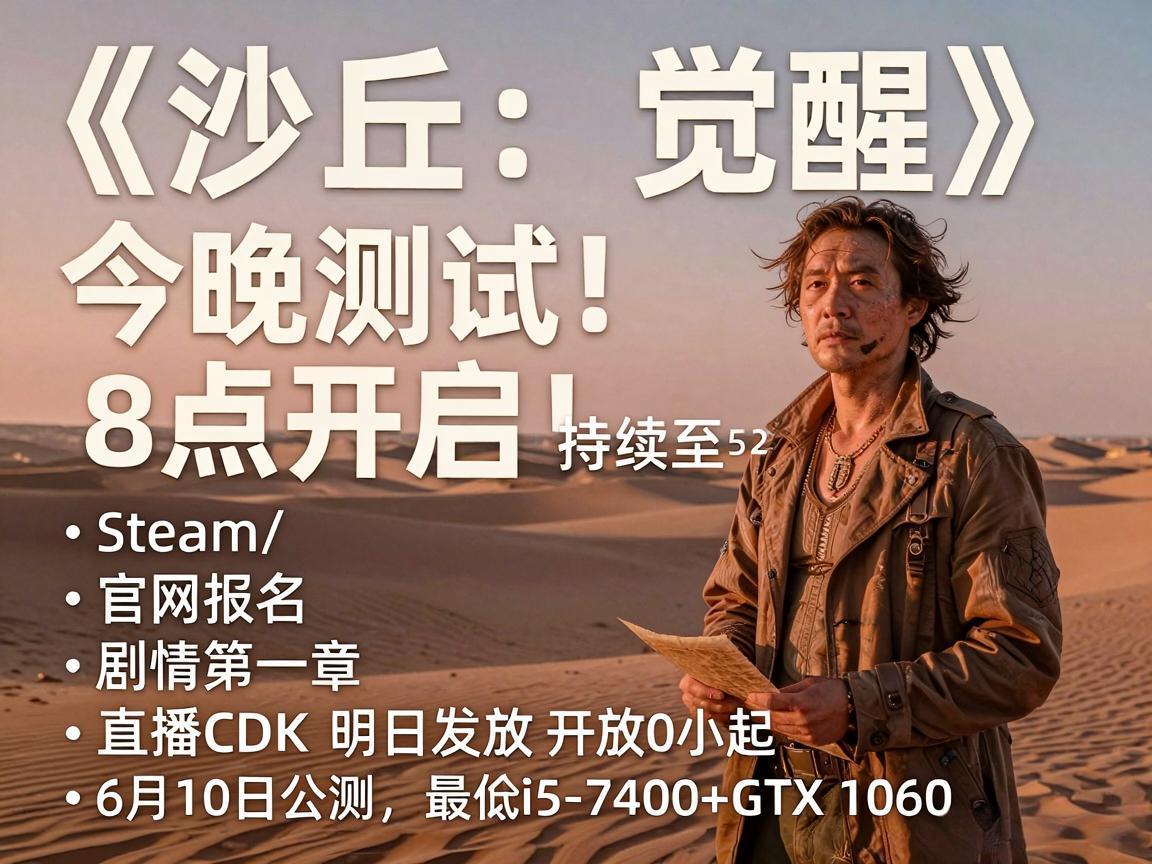 《沙丘觉醒》Beta测试开启 《沙丘觉醒》Beta测试开启