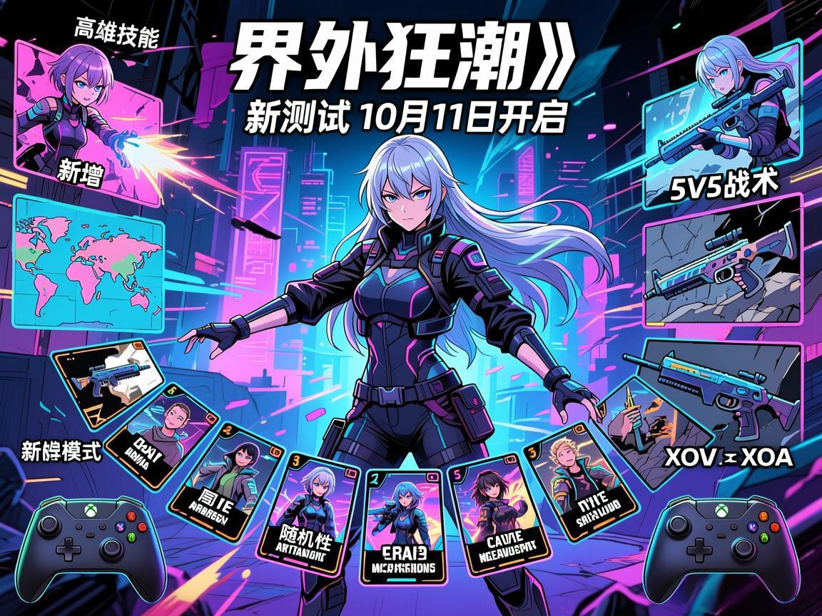 《界外狂潮》亚洲测试开启 《界外狂潮》亚洲测试开启
