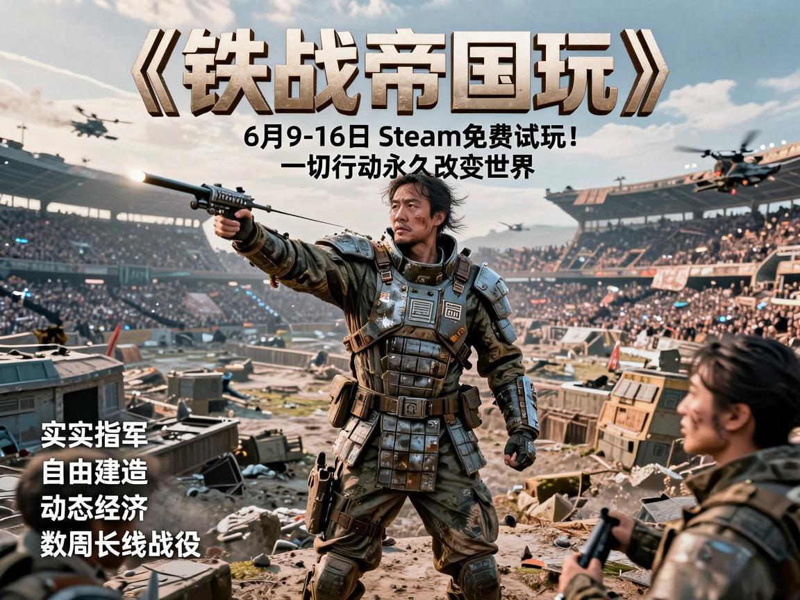 《铁战帝国》6月9日Steam免费开玩 《铁战帝国》6月9日Steam免费开玩