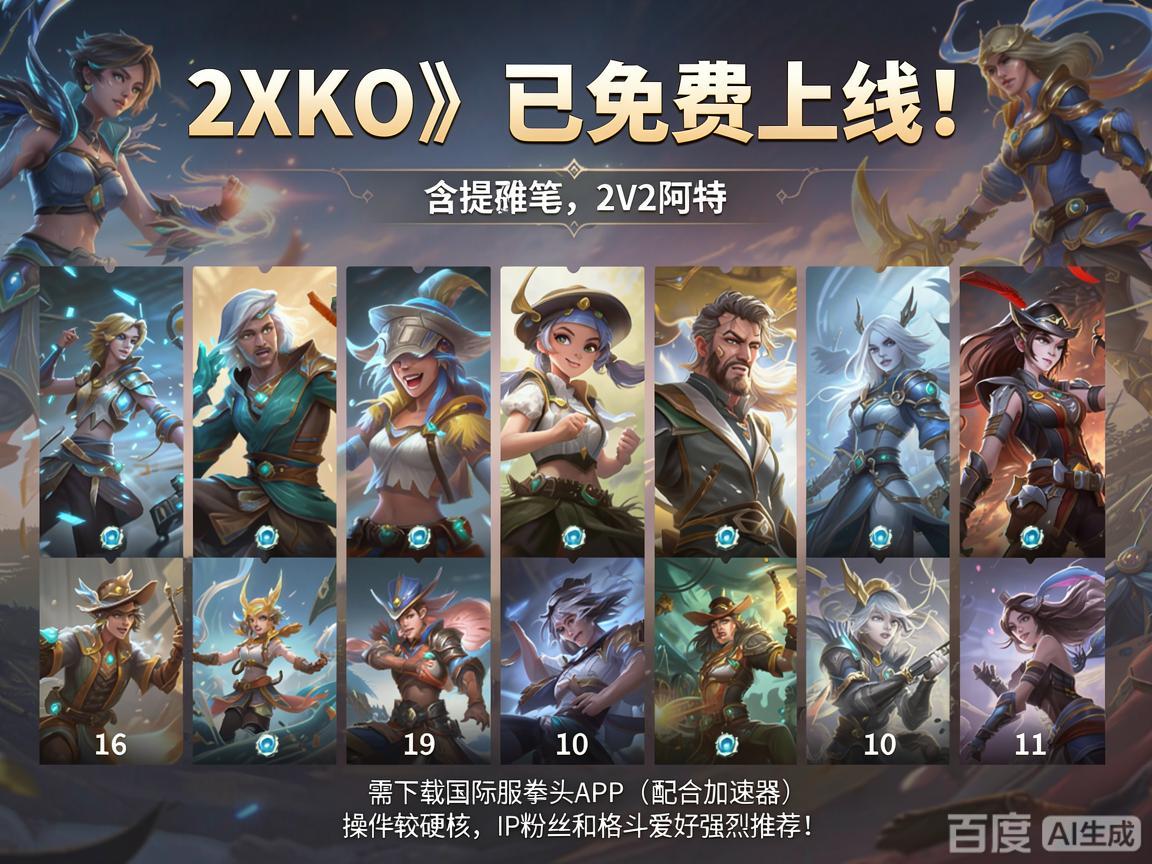 2XKO���ߣ�Ӣ�����˸�����