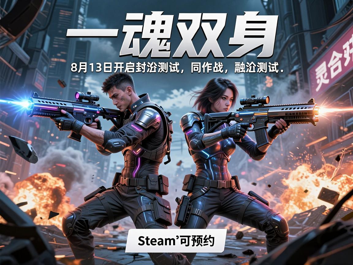 《灵魂分裂》8月13日开测 《灵魂分裂》8月13日开测
