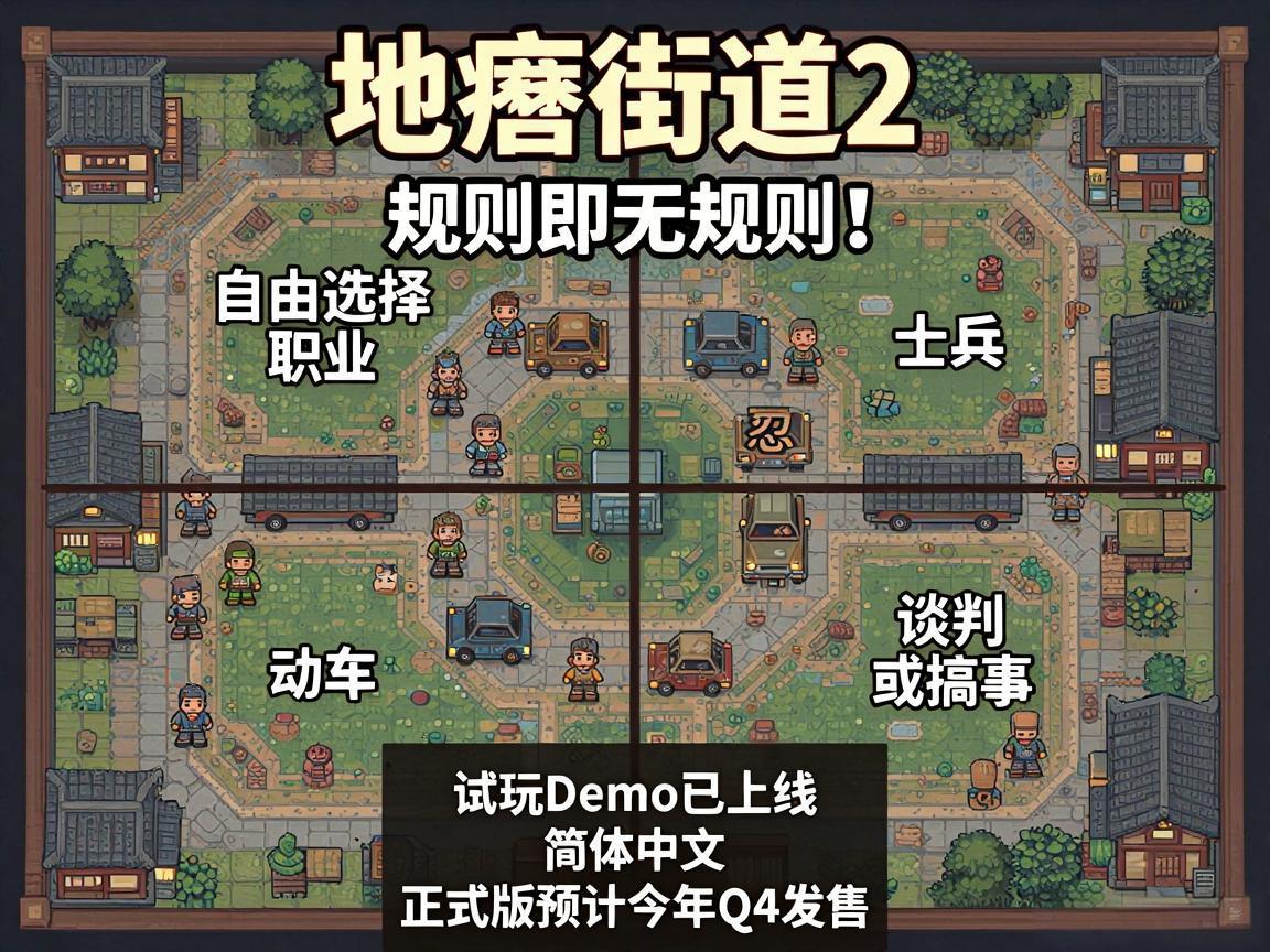 《地痞街道》:开放沙盒RPG 《地痞街道》:开放沙盒RPG