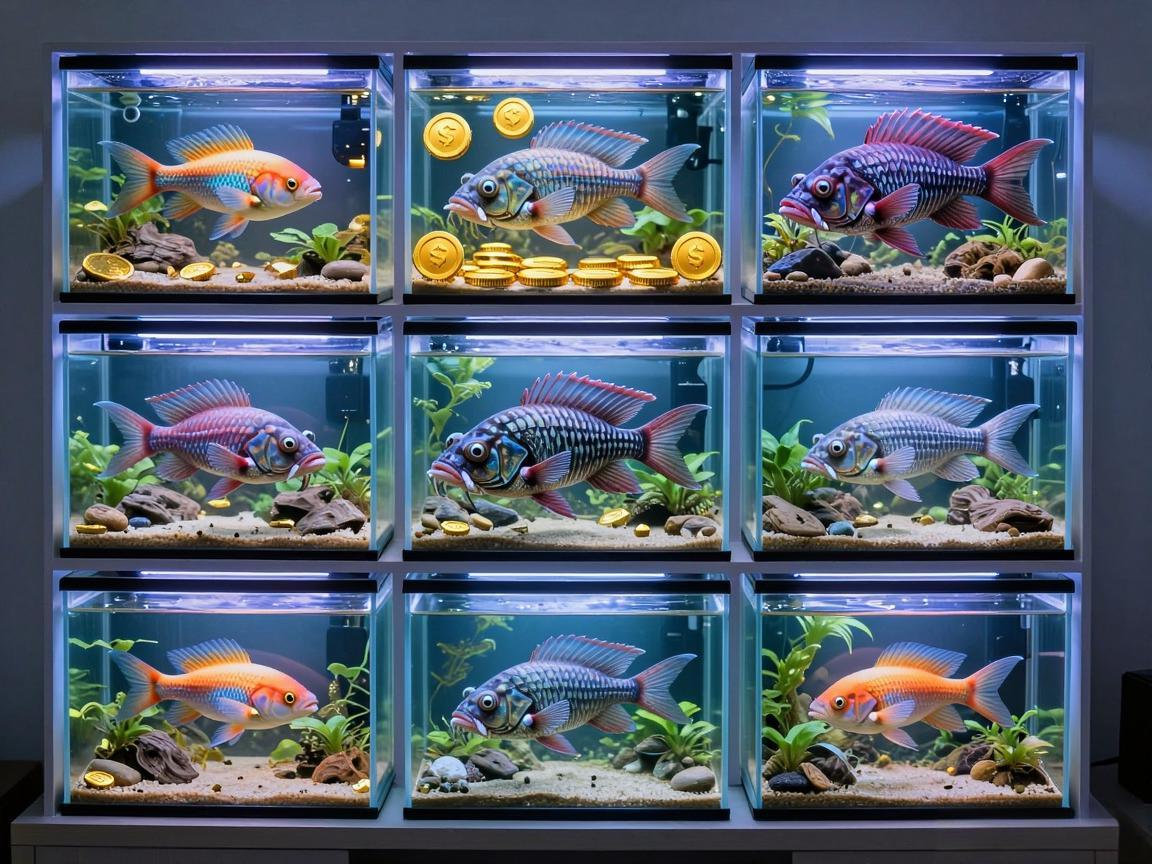 赛博水族箱:桌面摸鱼养鱼游戏 赛博水族箱:桌面摸鱼养鱼游戏