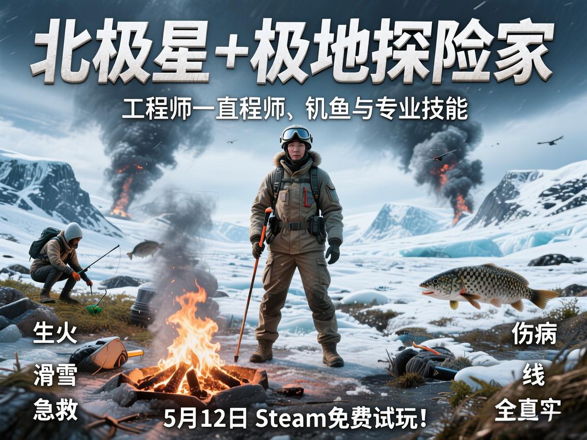《北极星》:硬核极地求生 《北极星》:硬核极地求生