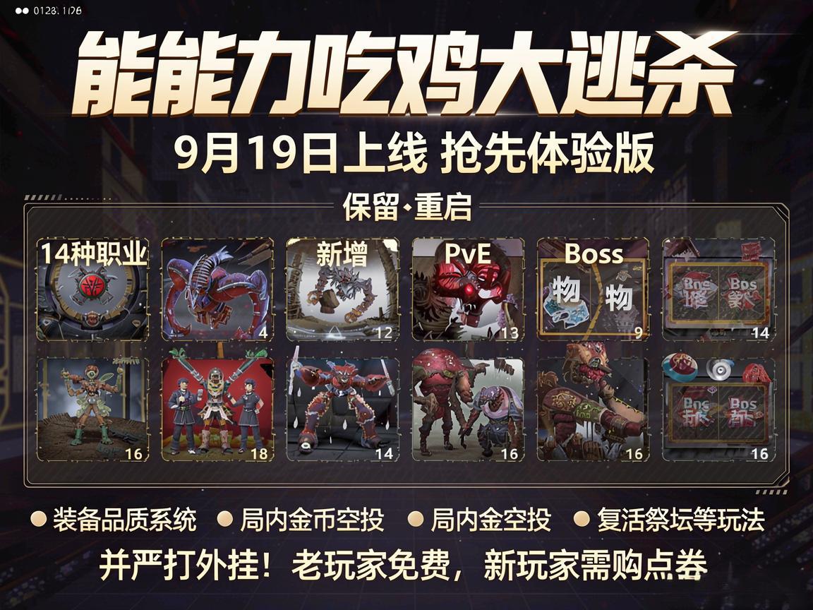 《超能力吃鸡》重启归来 《超能力吃鸡》重启归来