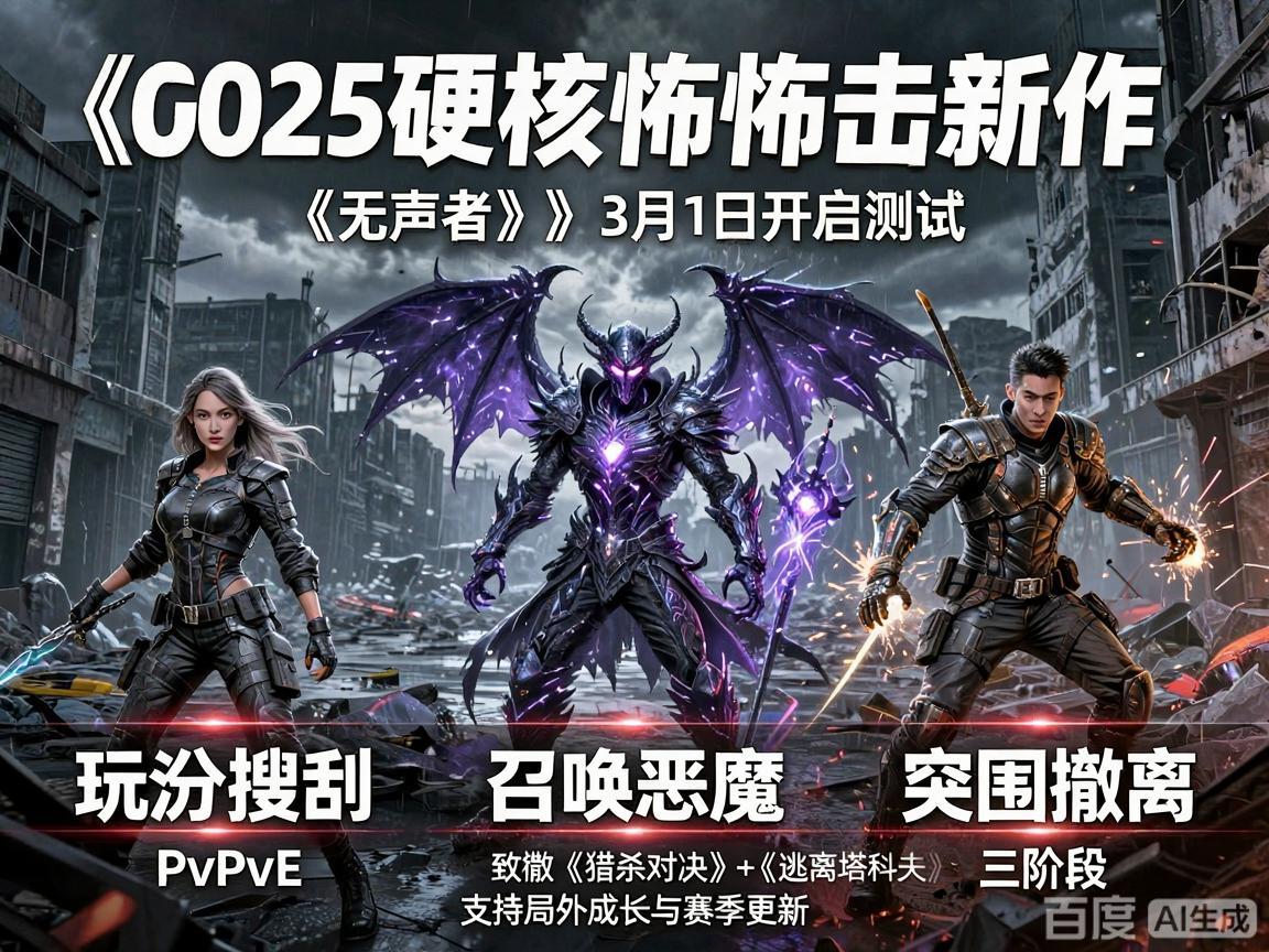 《无声者》3月1日开启测试 《无声者》3月1日开启测试