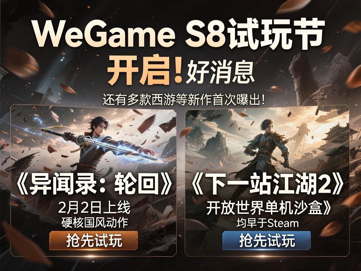 国产武侠新游试玩开启 国产武侠新游试玩开启