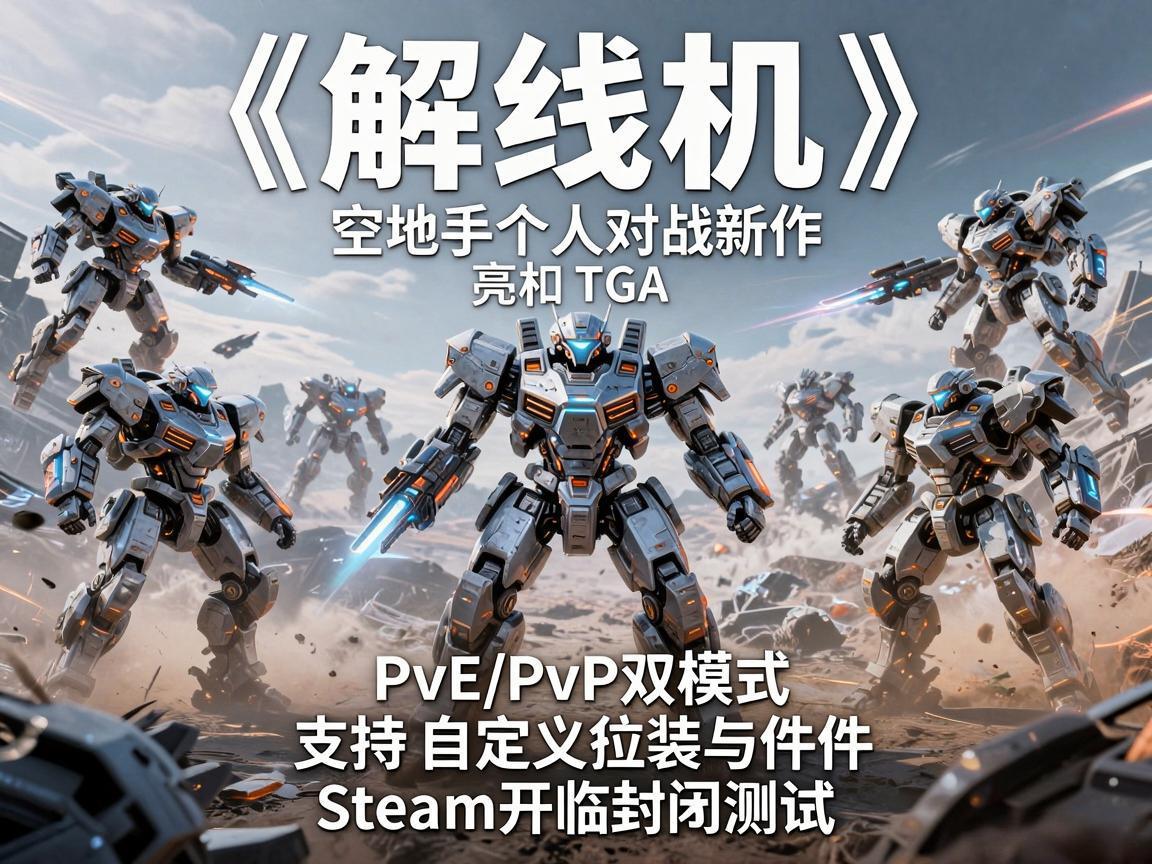 国产科幻机甲游戏《解线机》曝光 国产科幻机甲游戏《解线机》曝光