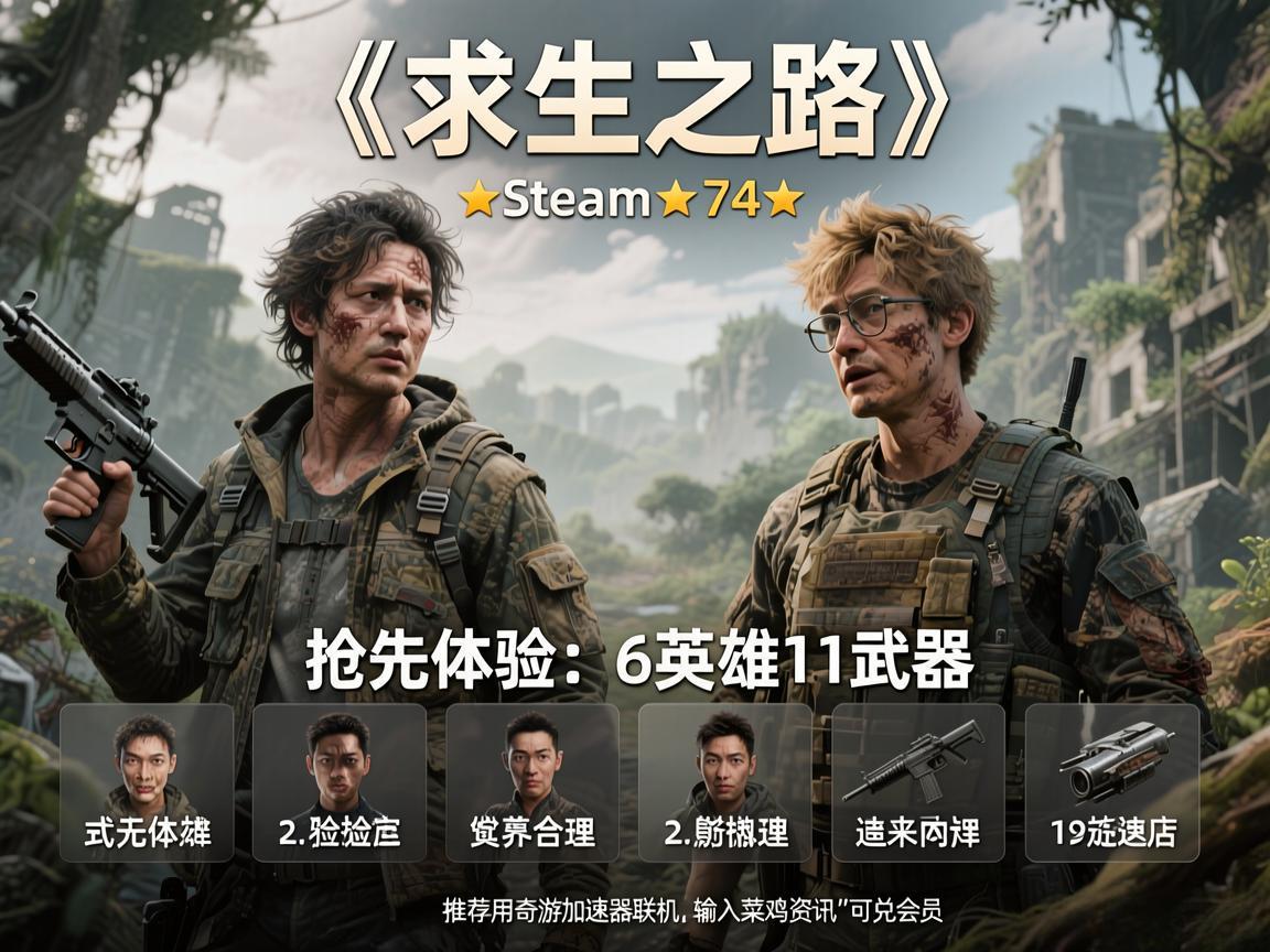 今日白嫖《二次灭绝》 今日白嫖《二次灭绝》