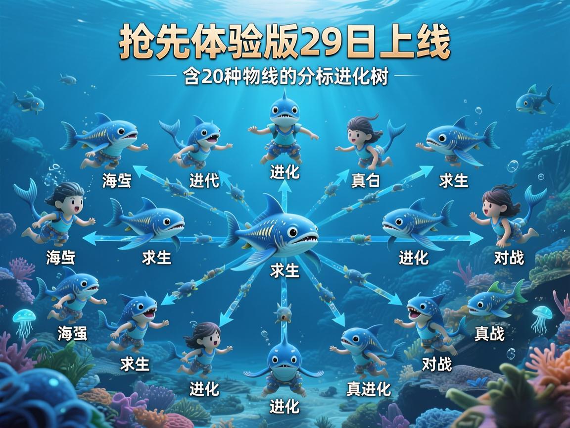 《Blue Epic》:化身海洋生物生存进化 《Blue Epic》:化身海洋生物生存进化