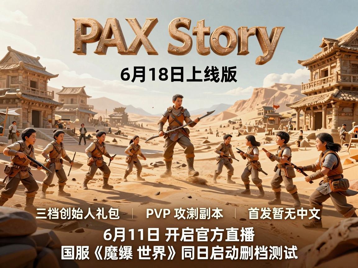 PAX Story 6月18日上线EA PAX Story 6月18日上线EA